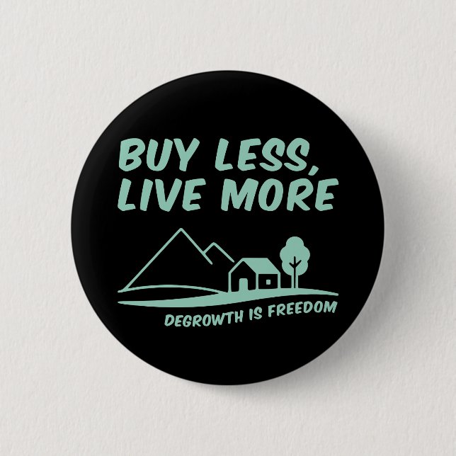 Degrowth Is Freedom: Buy Less, Live More Knapp (Framsida)