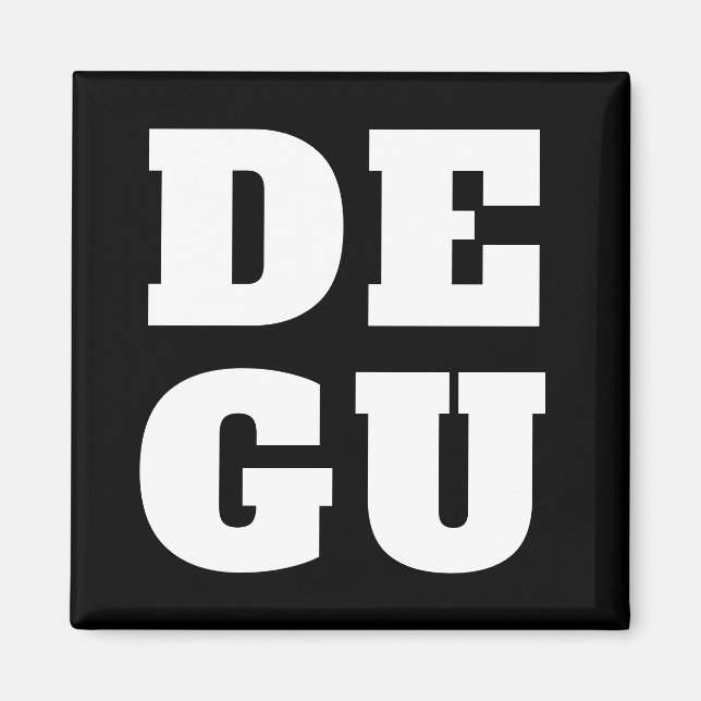 ⊿DEGU⊿ MAGNET (Framsidan)