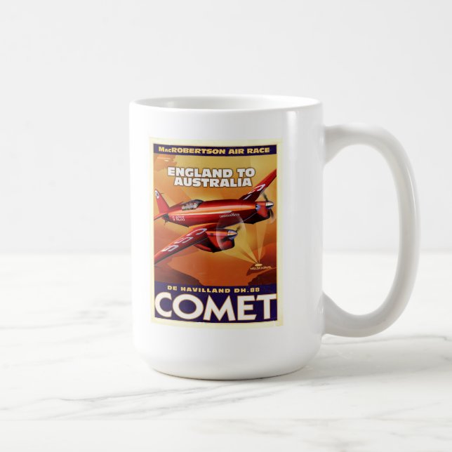 DeHavelland komet Kaffemugg (Höger)