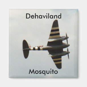 Dehaviland mygga magnet