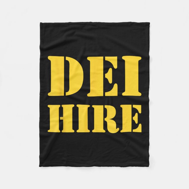 Dei Hire, Diversity, Equity, Inclusion, Anti Fleecefilt (Framsidan)