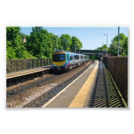 Deighton järnvägsstation, Huddersfield Fototryck