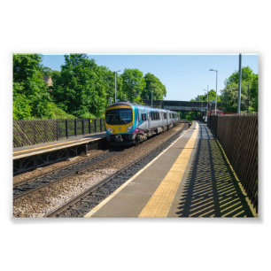 Deighton järnvägsstation, Huddersfield Fototryck