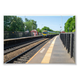 Deighton järnvägsstation, Huddersfield Fototryck