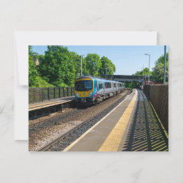 Deighton Railway Station, Huddersfield Vykort