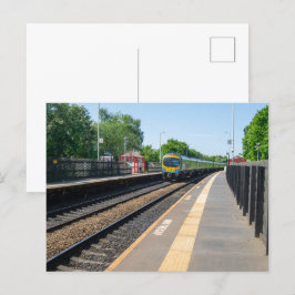 Deighton Railway Station, Huddersfield Vykort