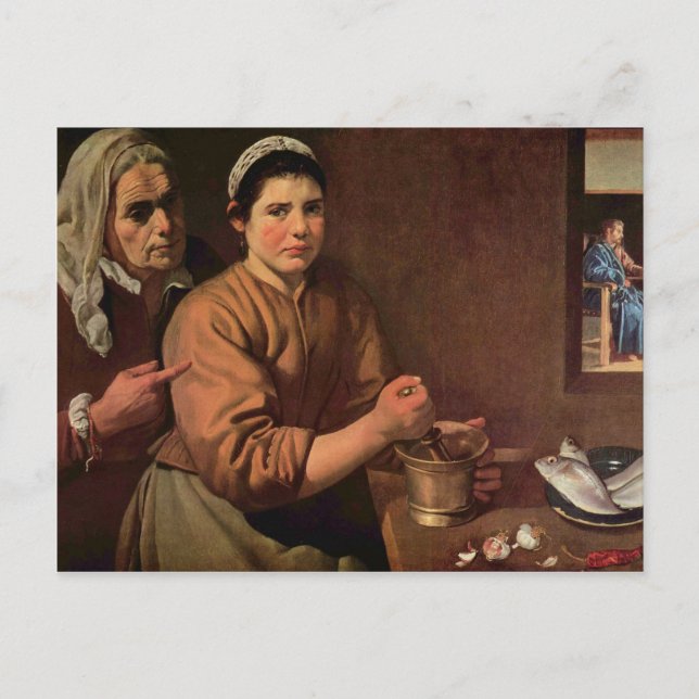 Deigo Velazquez Painting Vykort (Framsida)