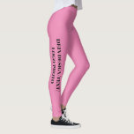 DEIN DESIGN/TEXT/PHOTO/LOGO rosa Frauen Sport Leggings<br><div class="desc">DEIN DESIGN/TEXT/PHOTO/LOGO pink Frauen Sport Leggings</div>