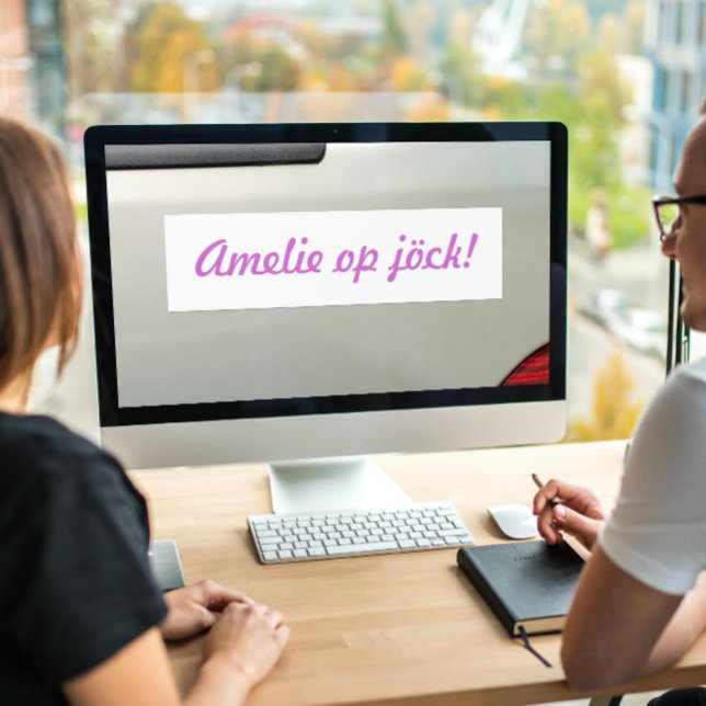 "Dein Kind" op jöck! Bildekal (Skapare uppladdad)