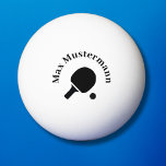 Dein Name Tischtennisball Pingisboll<br><div class="desc">Personalisierter Tischtennis Ball</div>