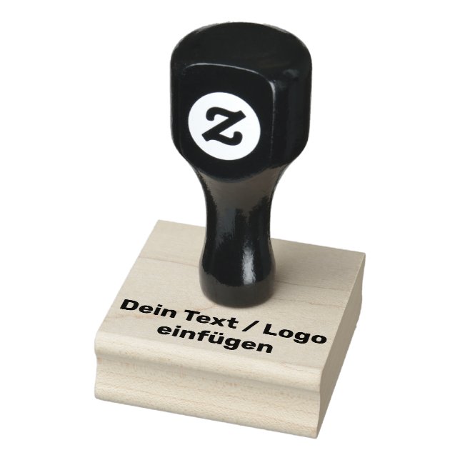 DEIN TEXT / LOGO Business custom Rubber Stamp  Stämpel (Stämpel)