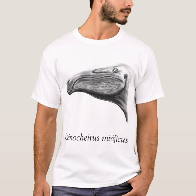 Deinocheirus T Shirt (Framsida)