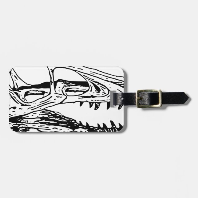 Deinonychus Bagagebricka (Horisontell Framsida)