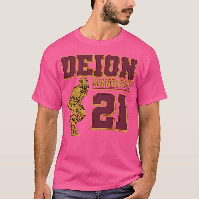 Deion Sanders 21 T Shirt (Framsida)