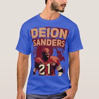 Deion Sanders vintage affisch T Shirt