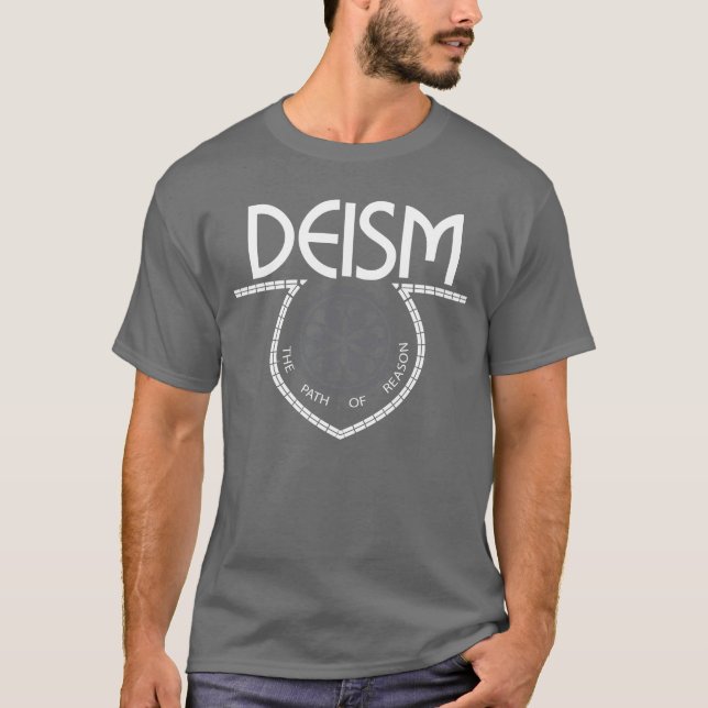 Deism - vägen av resonerar T-tröja T Shirt (Framsida)