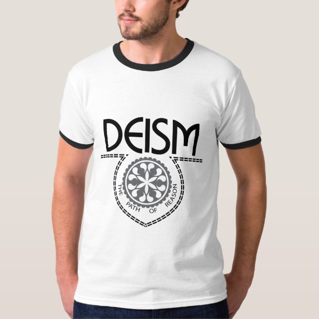 Deism - Vägen för Förnuft Ringer T-Shirt (Framsida)