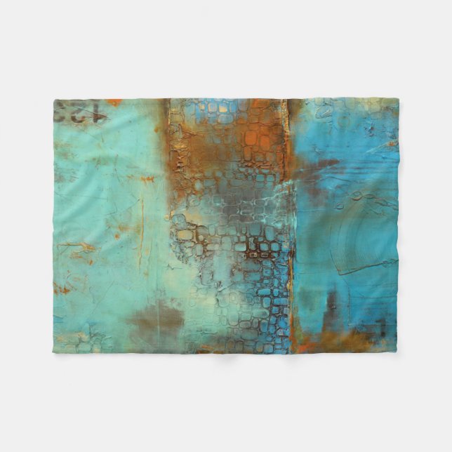 Deja Blue Fleecefilt (Framsidan (Horisontell))