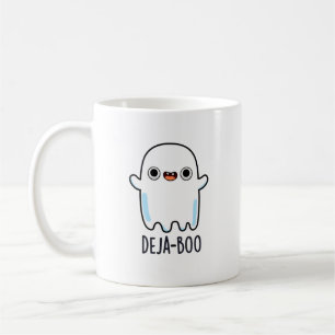 Deja Boo Funny Ghost Pun Kaffemugg