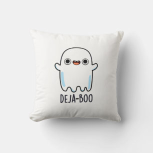 Deja Boo Funny Ghost Pun Kudde