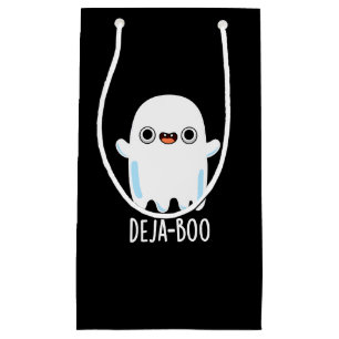 Deja Boo Funny Ghost Pun Mörk BG