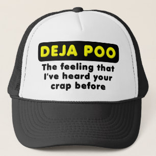 Deja Poo Rollig Basebollmössa Hatt Truckerkeps