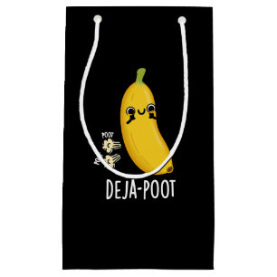 Deja-poot Funny Banana Dubbla Fart Pun Mörk BG