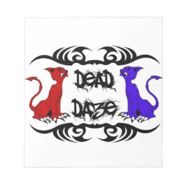 Deja Vu Cat Anteckningsblock