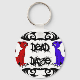 Deja Vu Cat Nyckelring