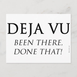 Deja Vu Vykort