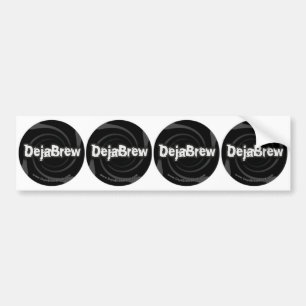 DejaBrew trummar logotypklistermärkedel 2 Bildekal