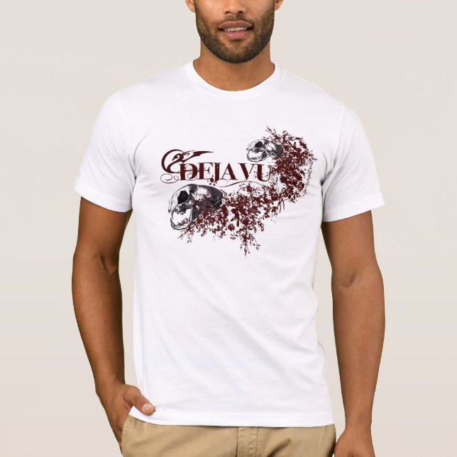 dejavu kopierar t-shirt (Framsida)