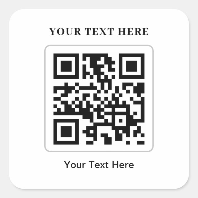 Dejter Fyrkantigt Klistermärke (Framsida)