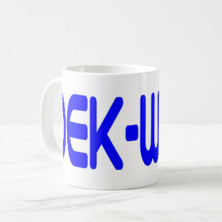 DEK-WORX EVA Skumningsföretagets logotyp Kaffemugg