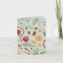 Deka julkortet i salarna tack kort