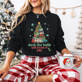 Deka salarna med Bokar av jul T Shirt