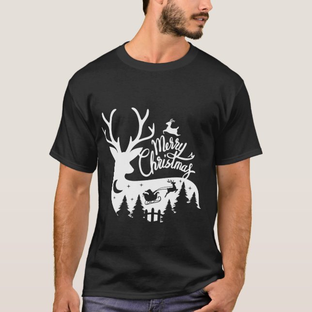 Deka salarna med våra festliga tårna t shirt (Framsida)