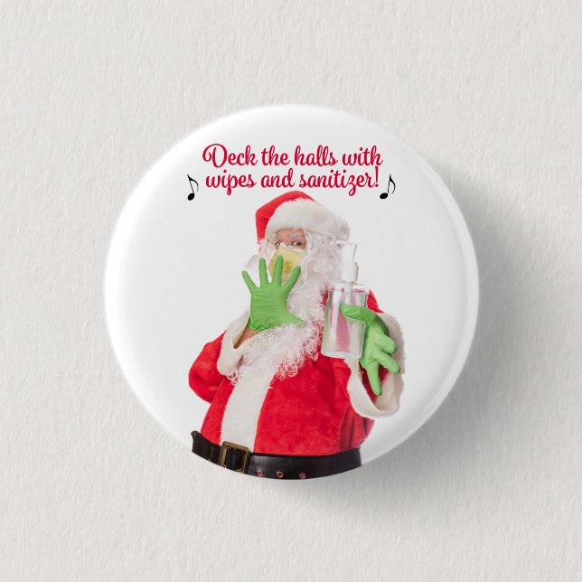 Deka väggarna med vingar och saftare tomten knapp (Framsida)