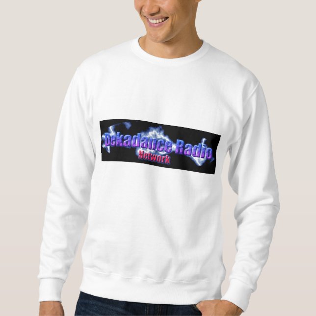Dekadance-Radiosände knyter kontakt - manar tröja Sweatshirt (Framsida)