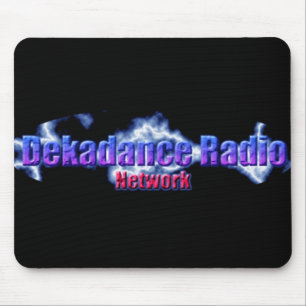 Dekadance-Radiosände knyter kontakt - Mousepad Musmatta