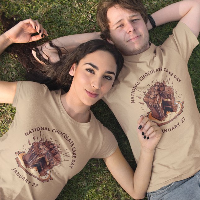Dekadatdagen för den nationella chokladkakan t shirt (Skapare uppladdad)