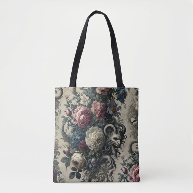 Dekadensens Petals - Gothic Baroque Tygkasse (Framsida)