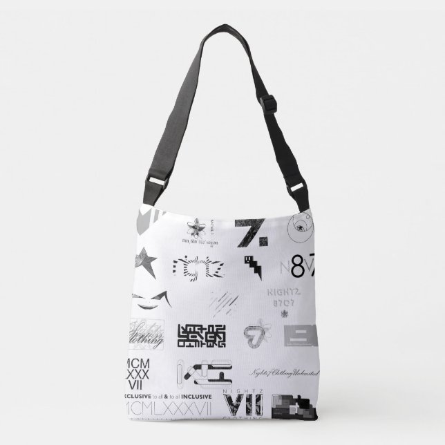 Dekal [BLK/GRY] Axelväska (Framsida)
