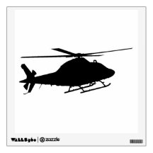 Dekal för AgustaWestland AW119 helikoptervägg