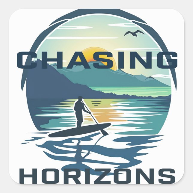 Dekal för häftplåster fyrkantigt klistermärke (Framsida)