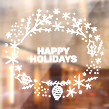 Dekal för redigerbart textvinter Ram