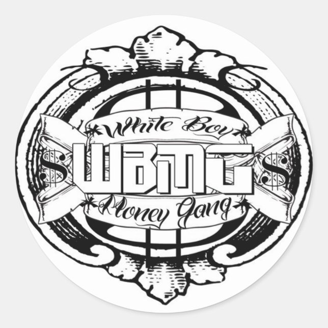 dekal runt klistermärke (Framsida)