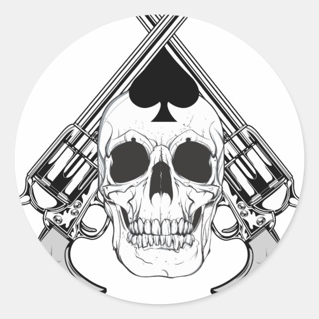 dekal runt klistermärke (Framsida)