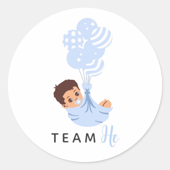 Dekal Runt Klistermärke (Framsida)