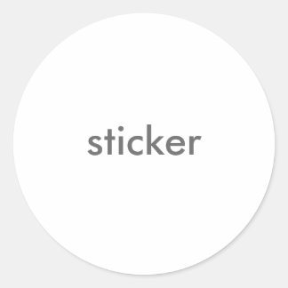 dekal runt klistermärke